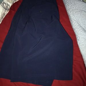 Never worn navy men’s 34 shorts